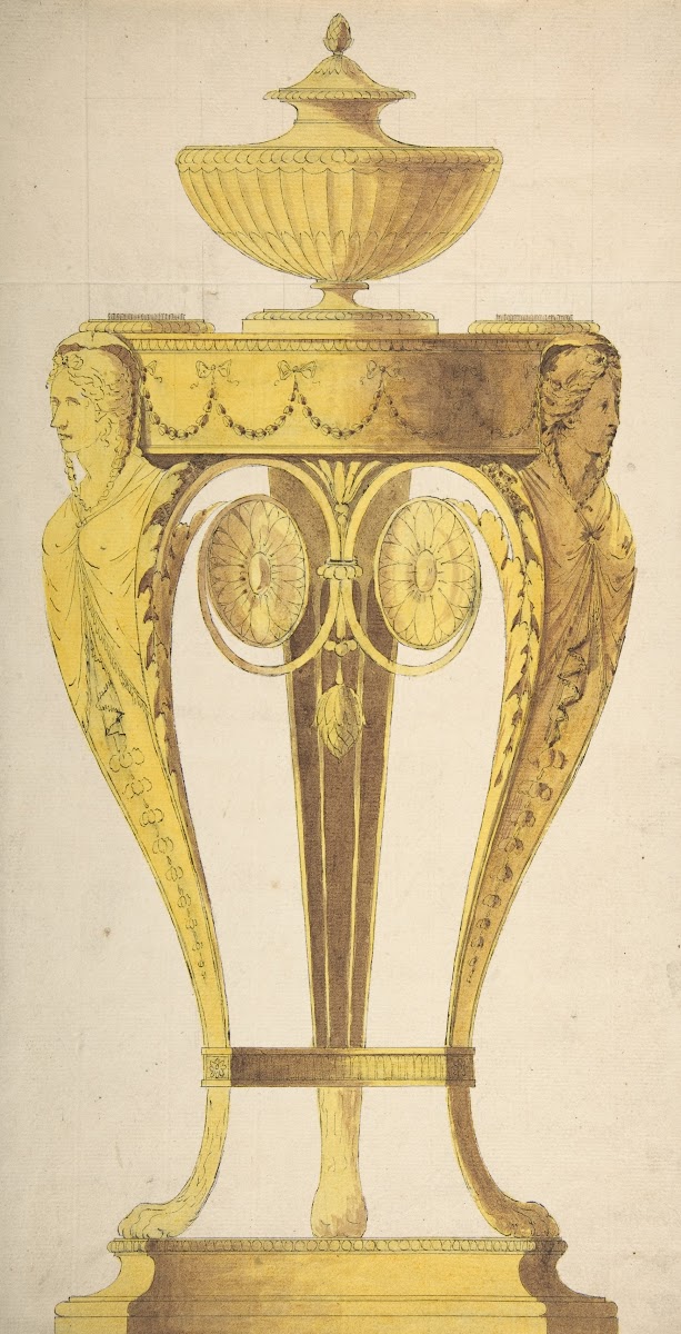 Design for a torchere or perfume burner 17651806