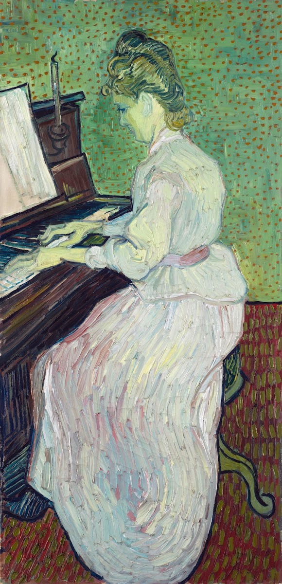 Marguerite Gachet at the Piano 1890