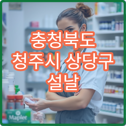 충청북도 청주시 상당구 설날 명절 산부인과 연휴 진료 병원 생리통·질염 응급 상담