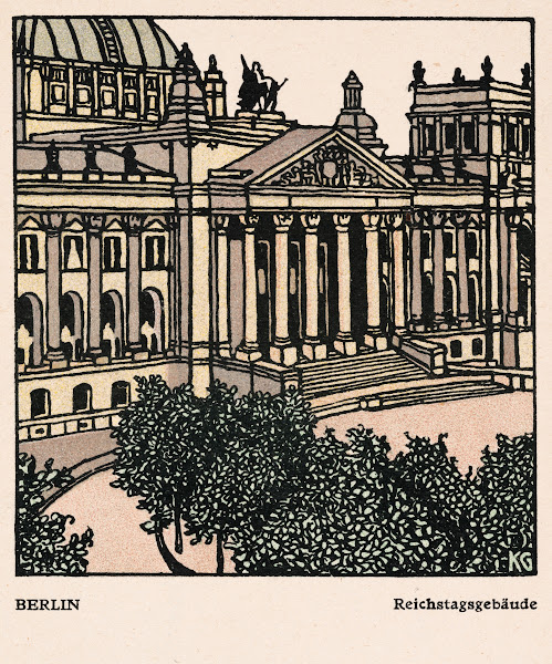 Nr 438 Berlin Reichstagsgebäude 1911