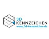 3D Kennzeichen logo