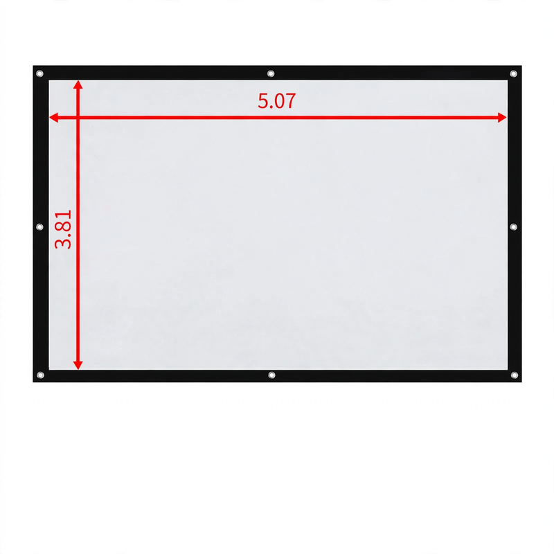 Projection screen, canvas screen