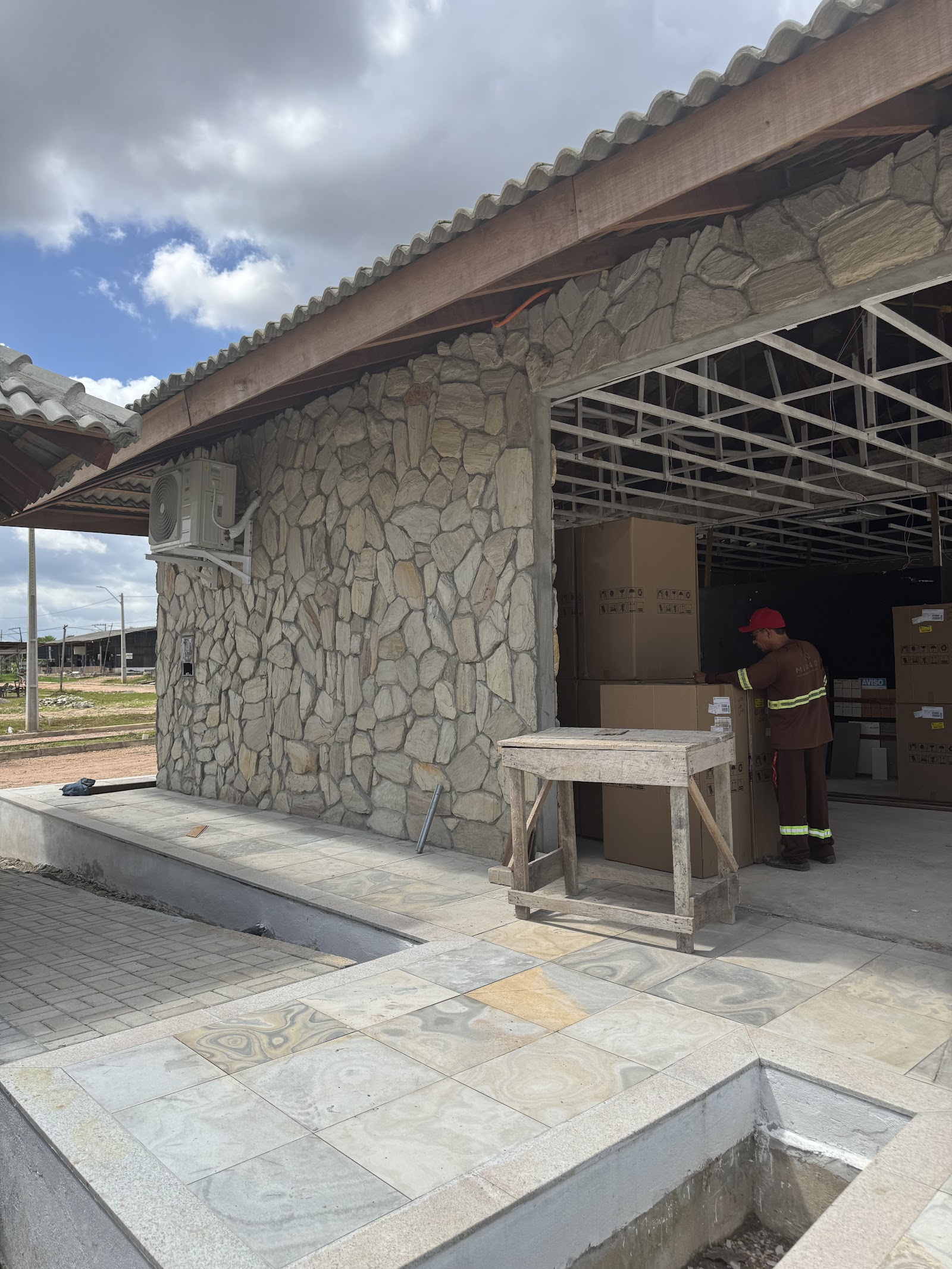 Revestimento de Paredes com Pedra