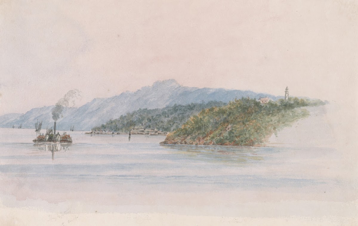 Stony Point near Gibraltar on the Hudson River US July 24th 1846 1846