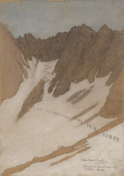 To the mountains 1916