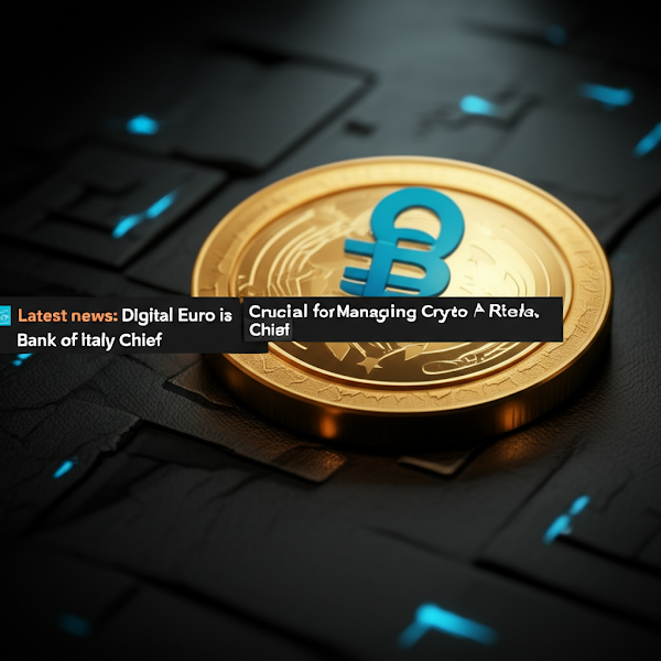 Latest news: Digital Euro is Crucial for Managing Crypto Risks, Says Bank of Italy Chief