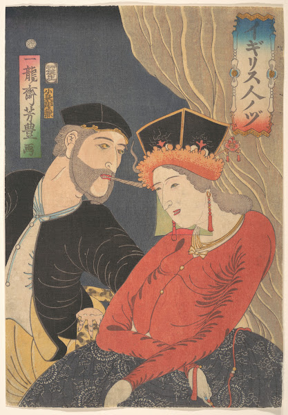 Illustration of English People Igirisujin no zu 1861