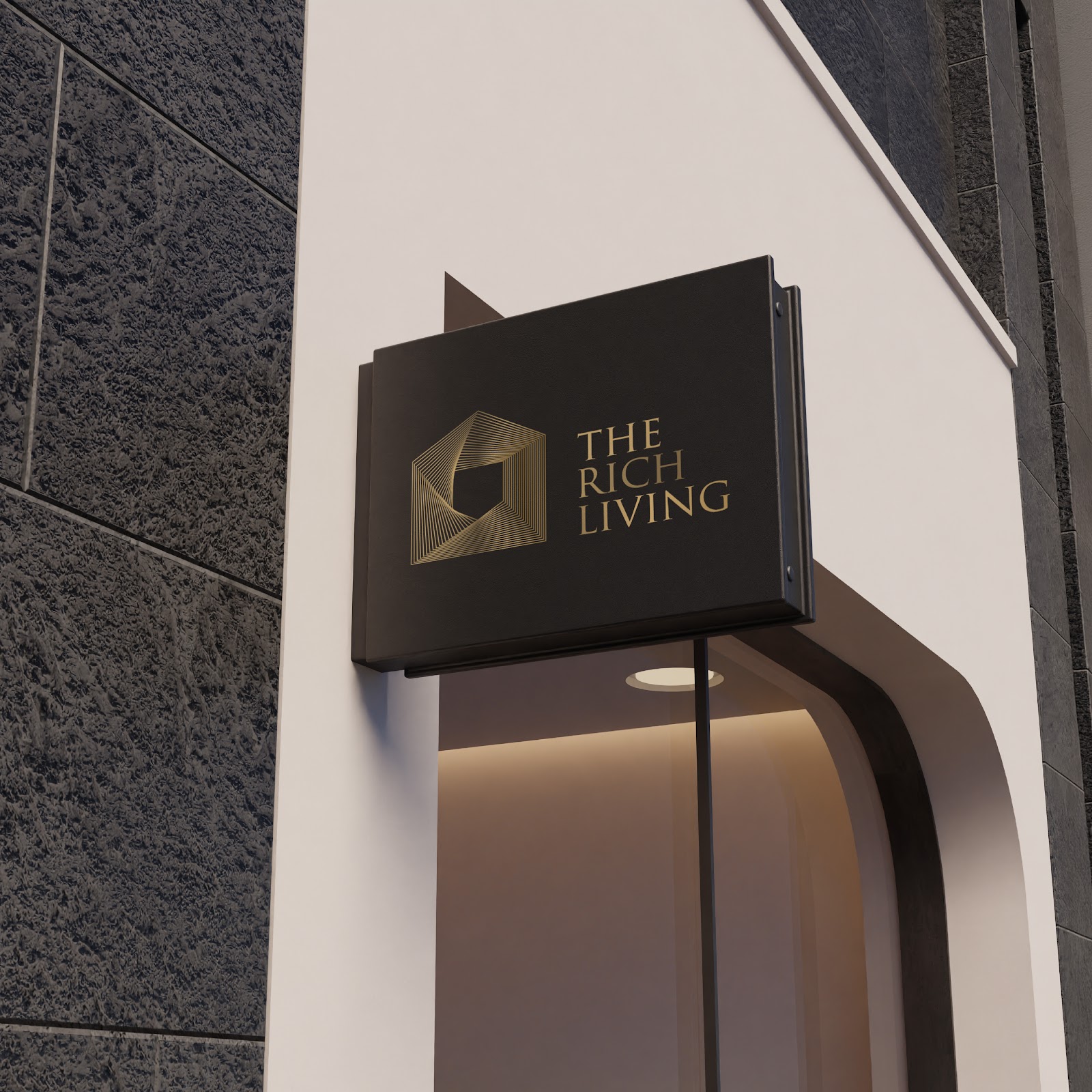 The rich living