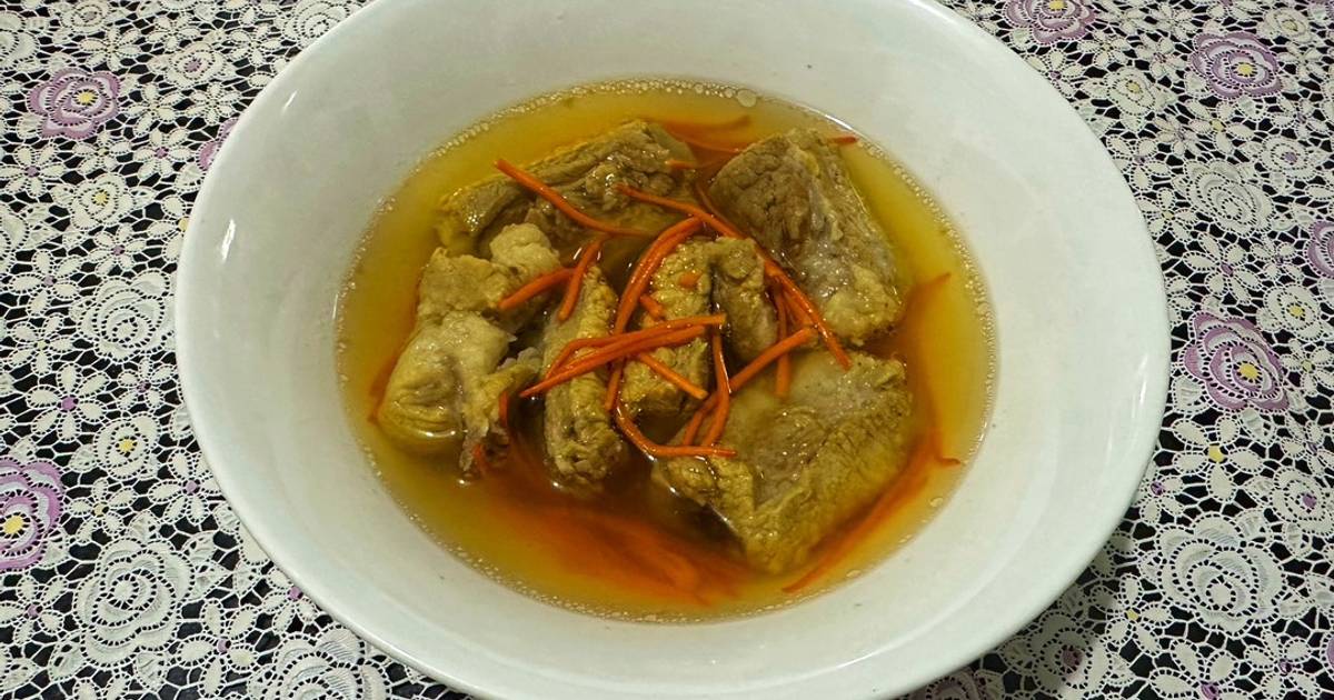 SP.0807 - Sườn Heo Tiềm Bông Trùng Thảo