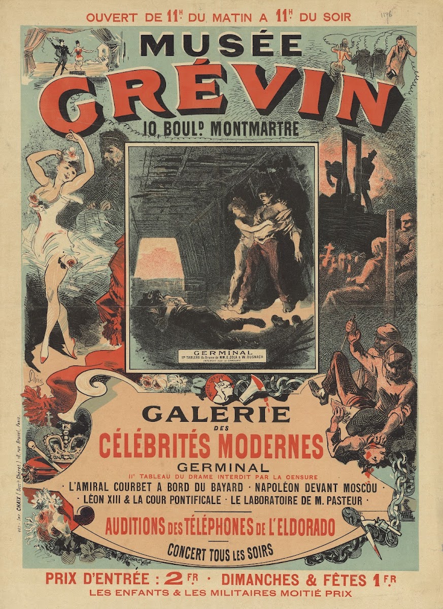 Musée Grévin 10 boulevard Montmartre 1886