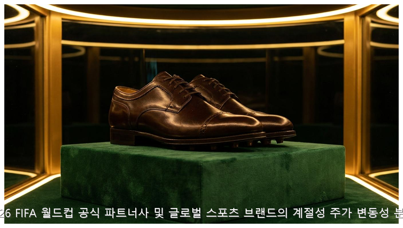 2026 FIFA 월드컵 공식 파트너사 및 글로벌 스포츠 브랜드의 계절성 주가 변동성 분석 핵심 안내 및 분석 인포그래픽 (3)