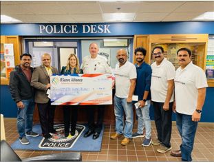 ITServe Chicago Chapter CSR event Oct $1500- Rollingmedows PD