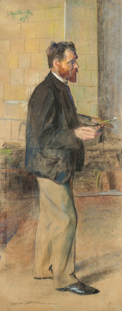 Portrait of the painter Wacław Koniuszko 1896