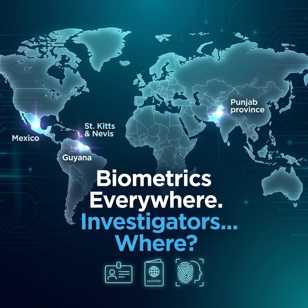 Governments Lock Down Biometric IDs — Investigators Get Left Outside