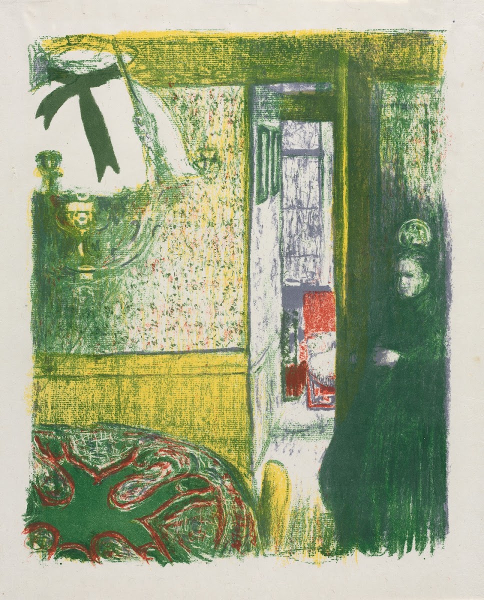 Interior with a Hanging Lamp 1899