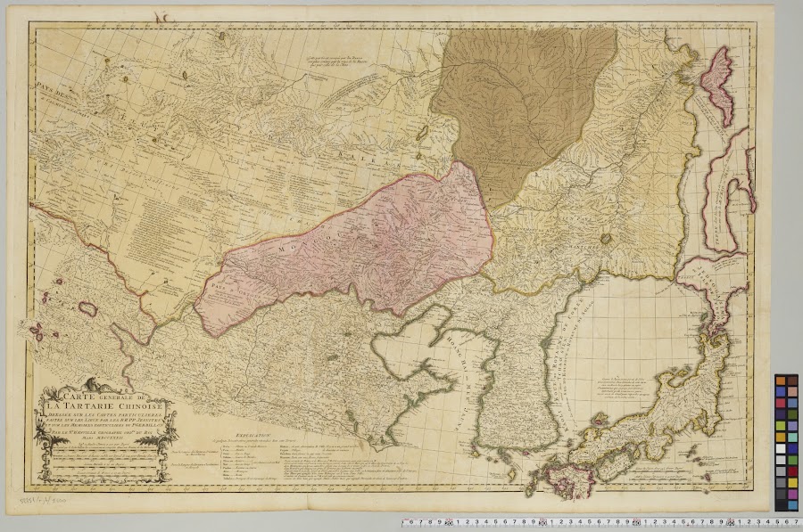 1732_Carte generale de la Tartarie Chinoise
