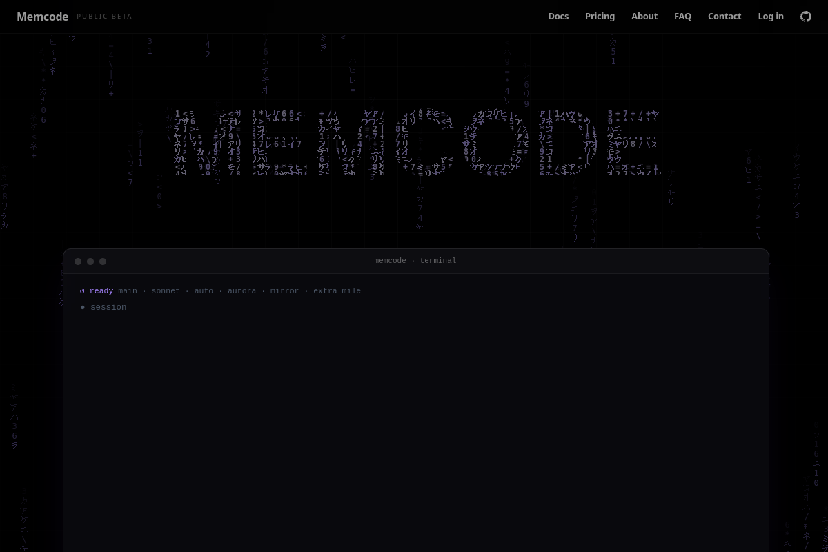 Captura de memcode