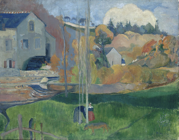 Landscape in Brittany The David Mill