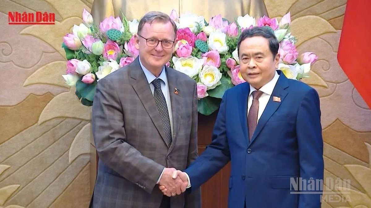[Video] Việt Nam - Đức chia sẻ kinh nghiệm lập pháp, chuyển đổi số trong hoạt động nghị viện - Báo Nhân Dân