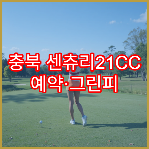 충북 센츄리21CC 예약·그린피 정보