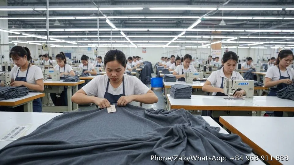 PC Grey Fabric - Gold Garment Vietnam