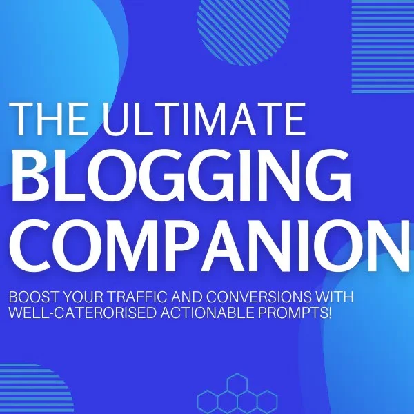 Captura de The Ultimate Blogging Companion