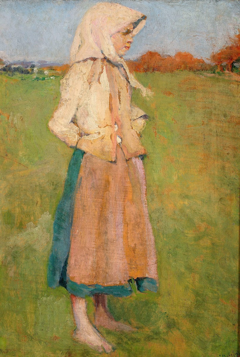 Village girl 1894