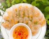 Khi nào ăn lấy bỏ vào nồi nước luộc cho bánh trong và nổi lên là chín