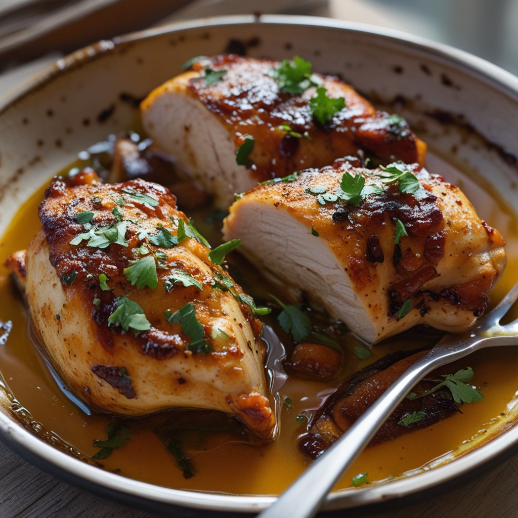 Braised Catalina Chicken Easy Weeknight Dinner with Bold Flavor finished