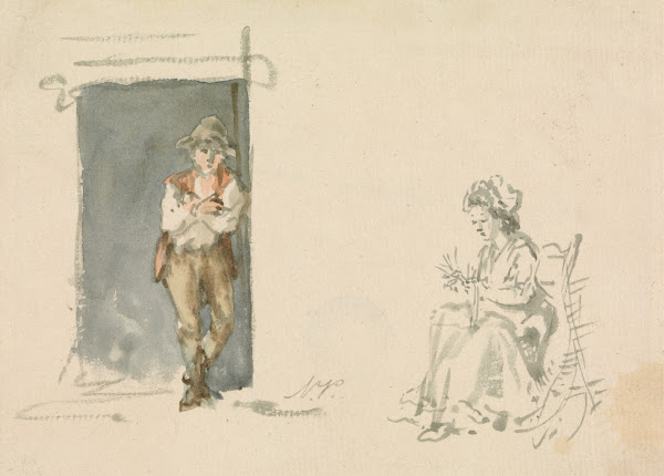 Figure Studies Boy Standing