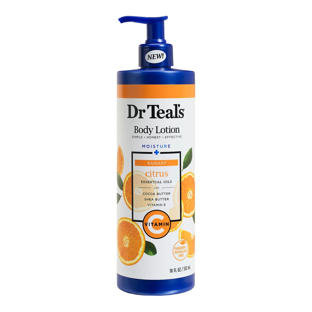 Crema corporal Dr. Teal’s™ Radiant con vitamina C