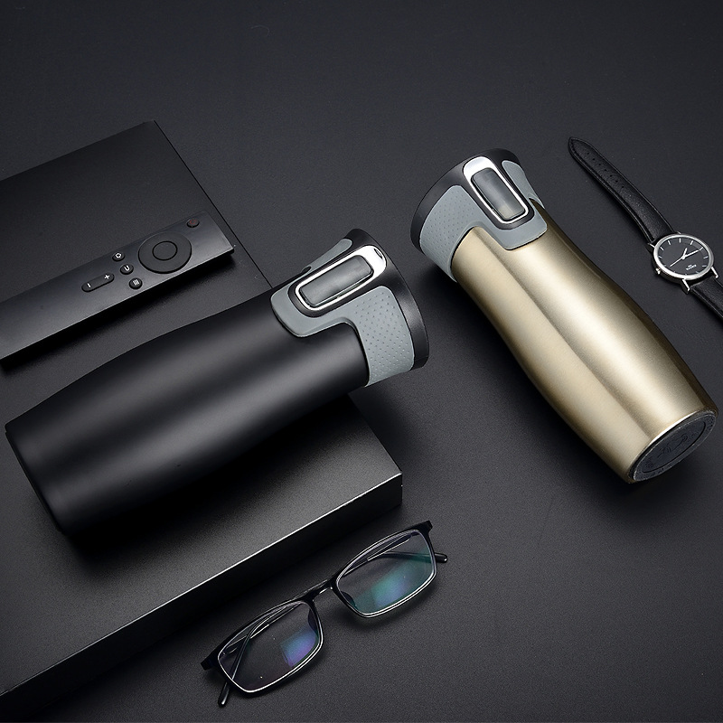 Double-walled stainless steel insulated cup