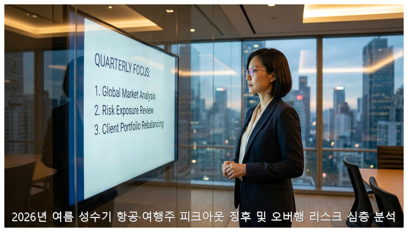 2026년 여름 성수기 항공·여행주 피크아웃 징후 및 오버행 리스크 심층 분석 핵심 안내 및 분석 인포그래픽 (7)