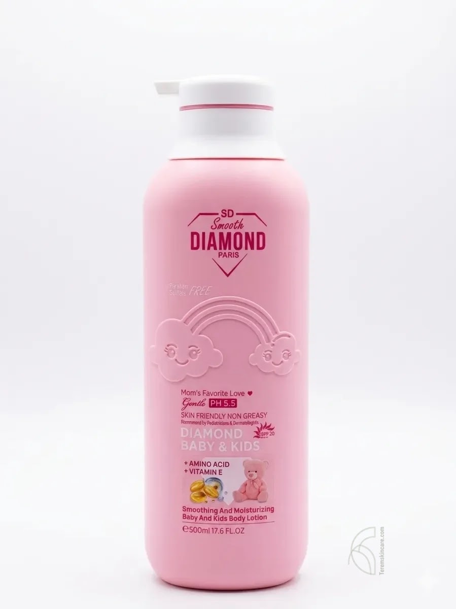 Smooth Diamond Smoothing and Moisturizing Baby and Kids Body Lotion