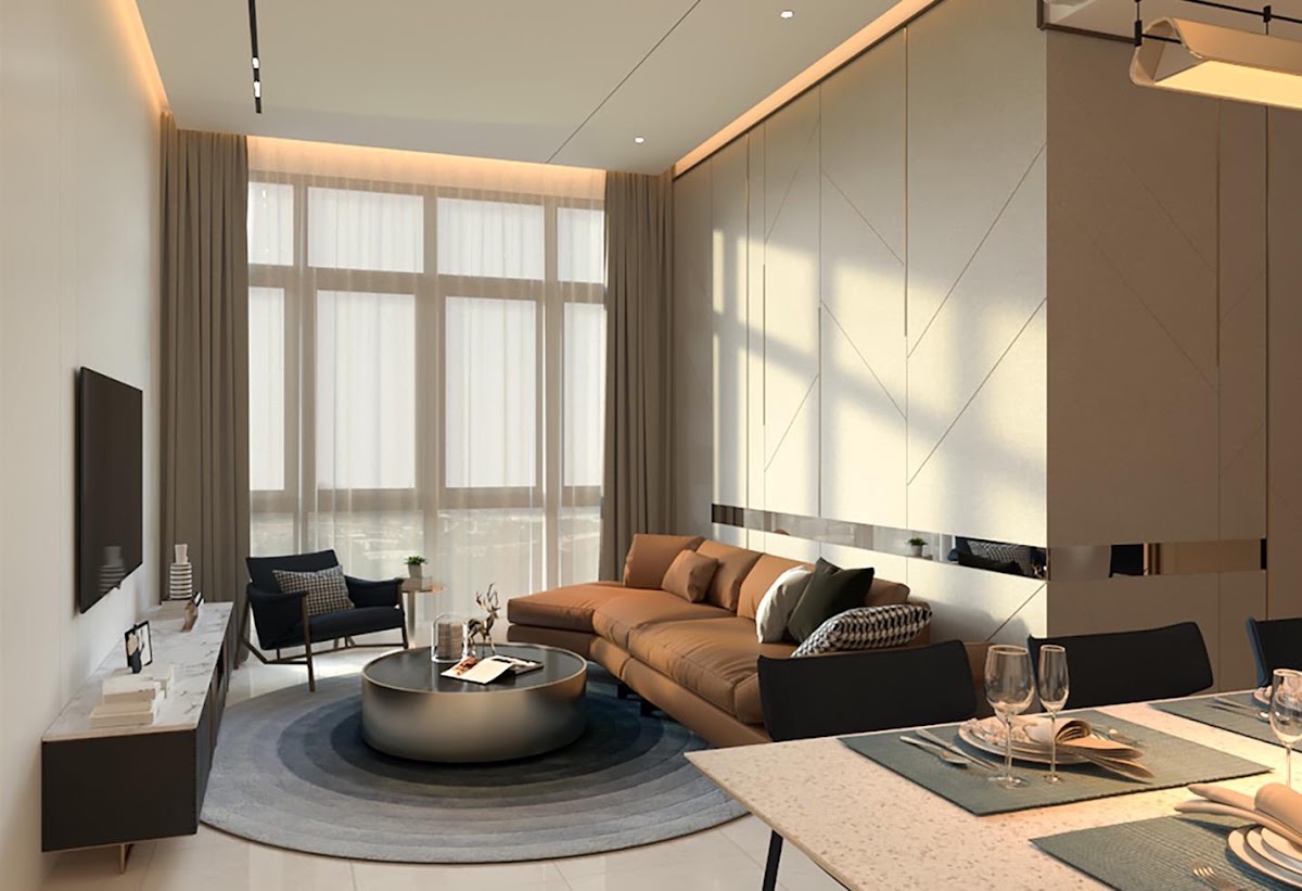 The Maple Residences @ W City OUG — living dining area modern