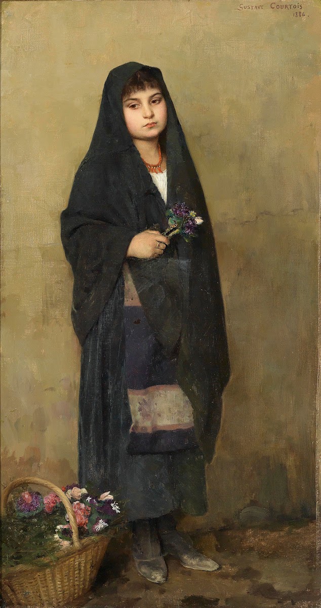 Das Blumenmädchen 1886
