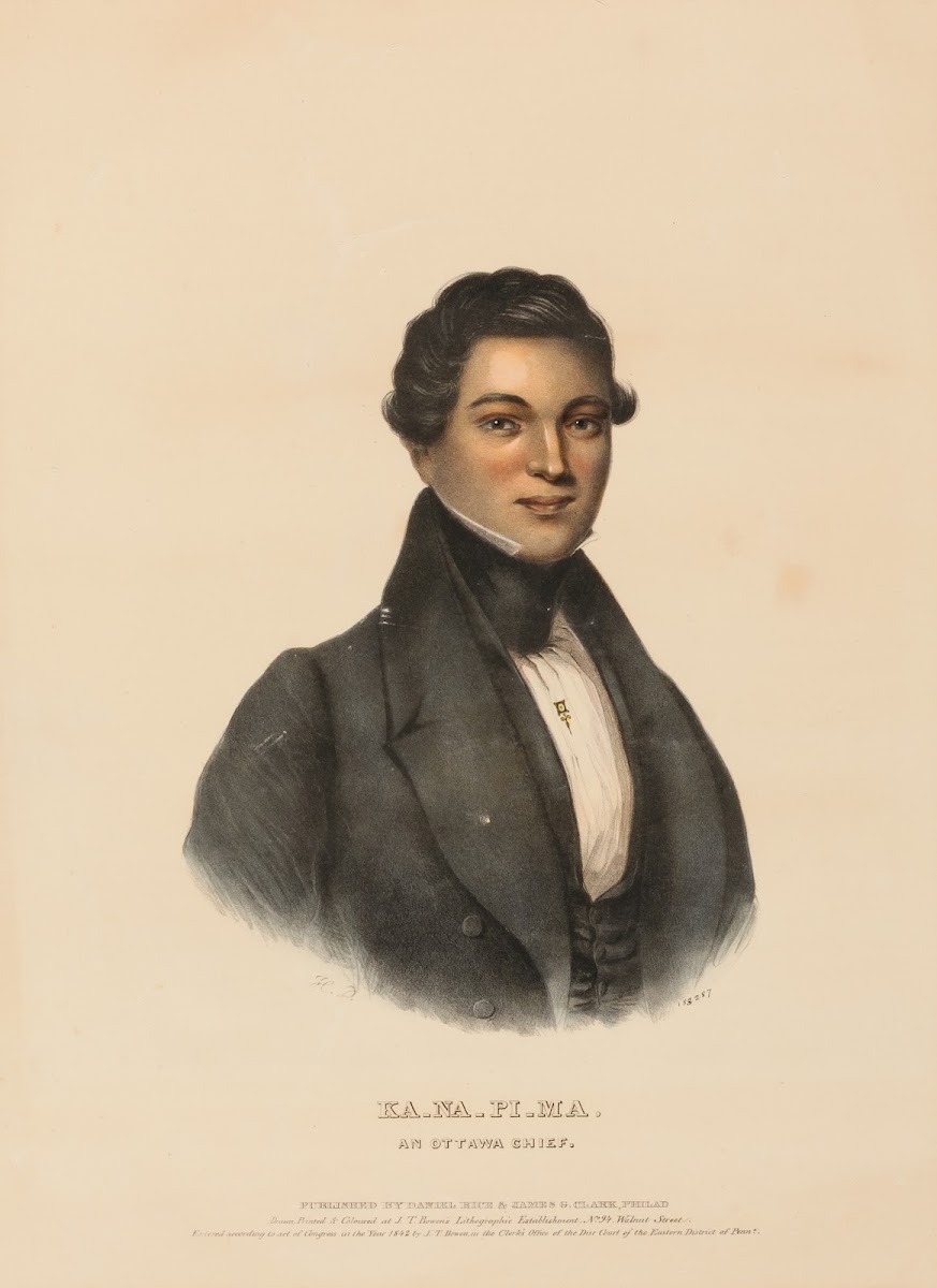 Ka Na Pi Ma An Ottawa Chief 1842