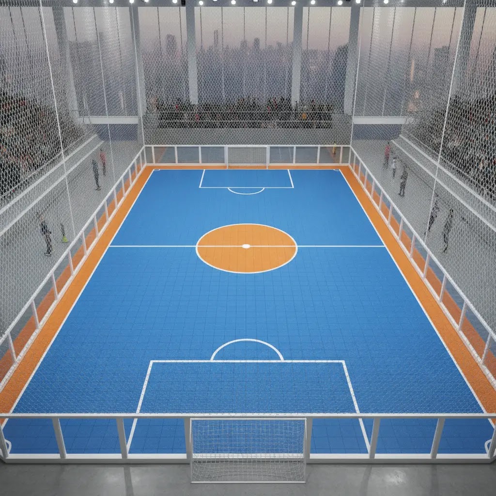 Luas Lapangan Futsal Berdasarkan Standar Resmi