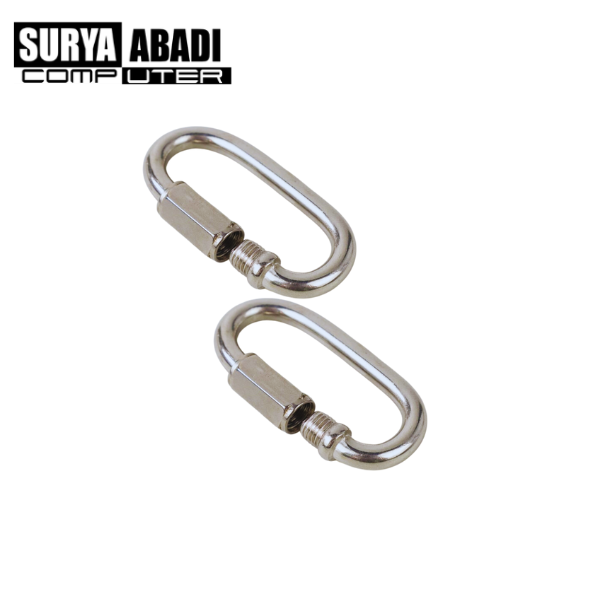 Pengunci Carabiner Stainless Steel 57mm