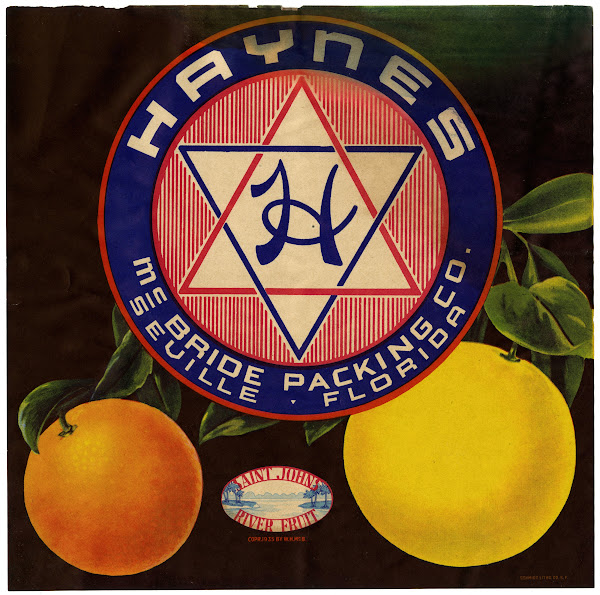 Haynes Citrus Label 1935