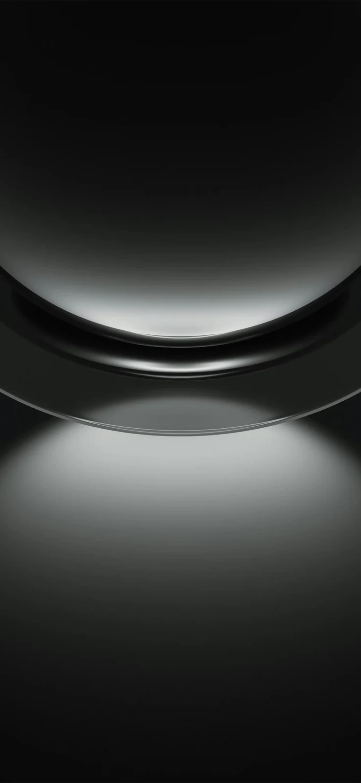 Abstract Art, Dark Aesthetic, Minimalist Design, Metallic Abstract Full HD iPhone Wallpaper Background (1281x2776)