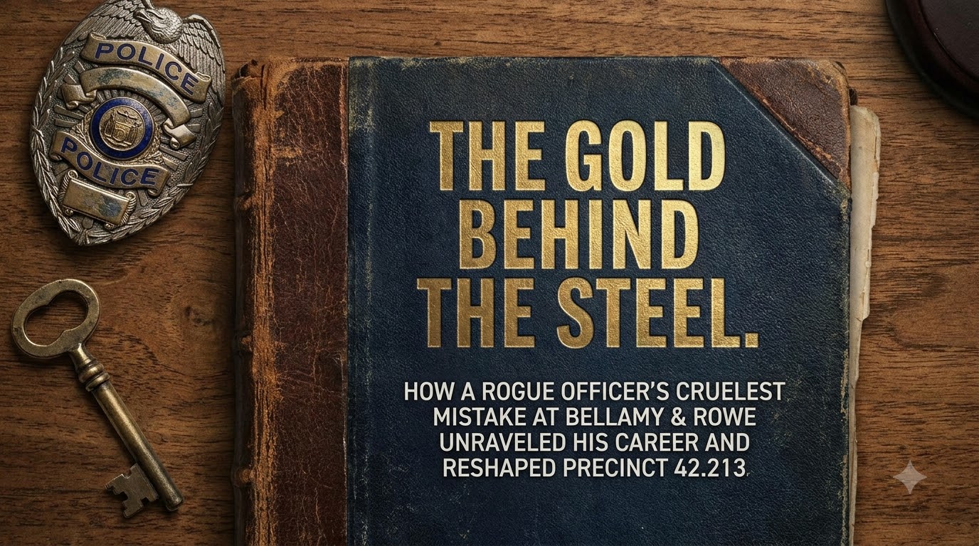 The Gold Behind The Steel: How A Rogue Officer’s Cruelest Mistake At Bellamy & Rowe Unraveled His Career And Reshaped Precinct 42.213