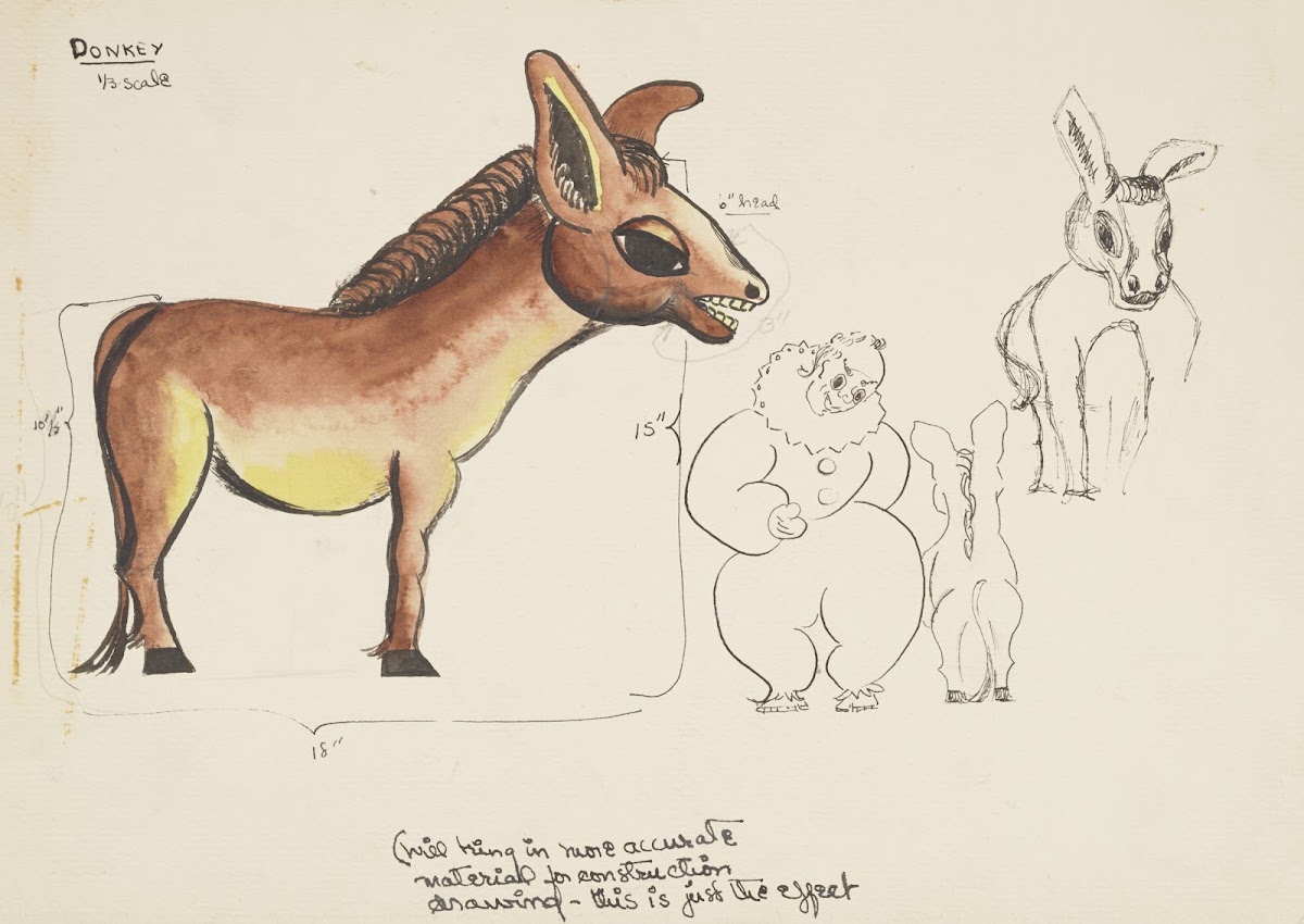 String Fevermarionette Donkey 1934 1943