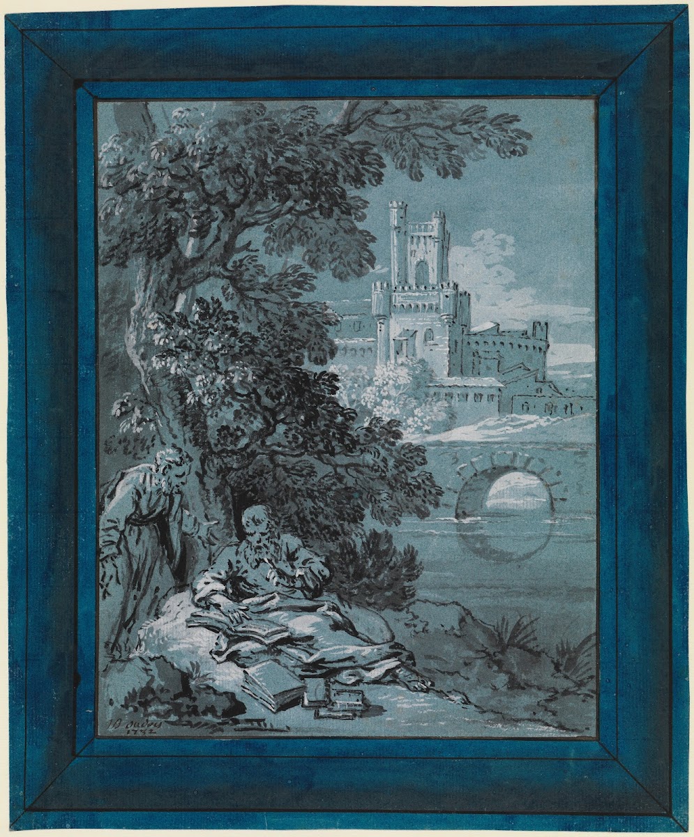 Hippokrates und Demokrit 1732