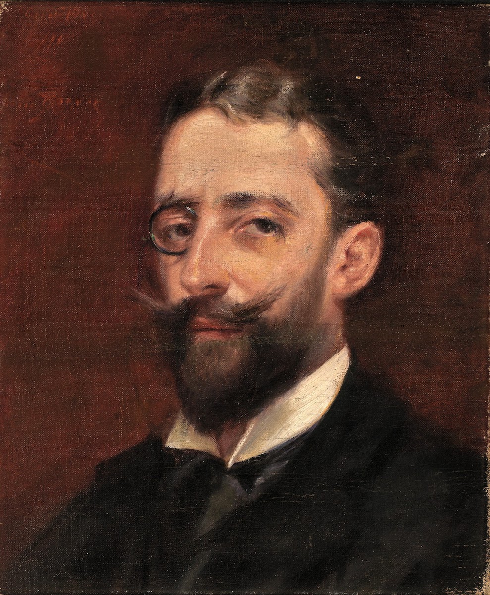 Man with Monocle ca 1887 1889