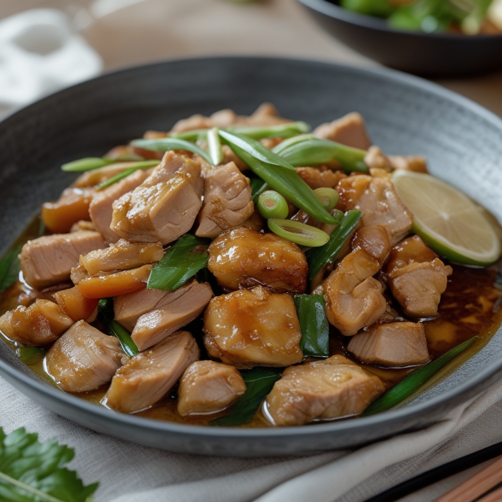 Final Miso-Ginger Glazed Pork Stir-Fry with Crispy Sesame Broccoli