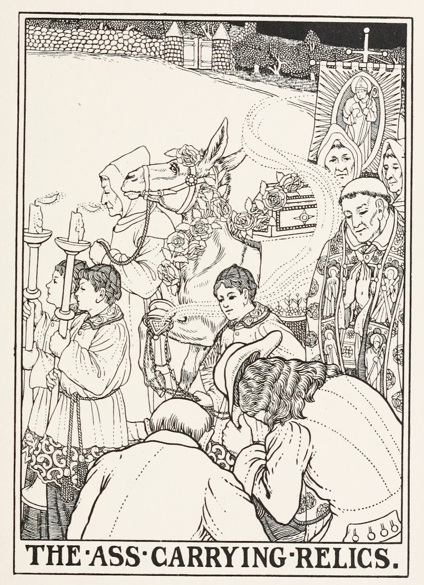 The Ass Carrying Relics 1900