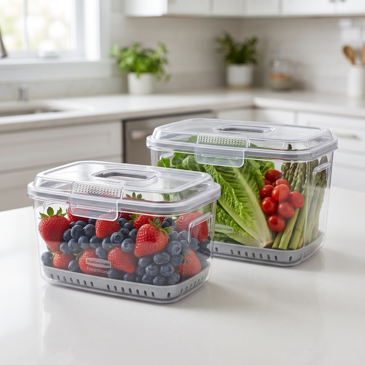Best Fridge Organizer Bins for Fresh Food (2026) - PRODUCT 3 — Rubbermaid FreshWorks