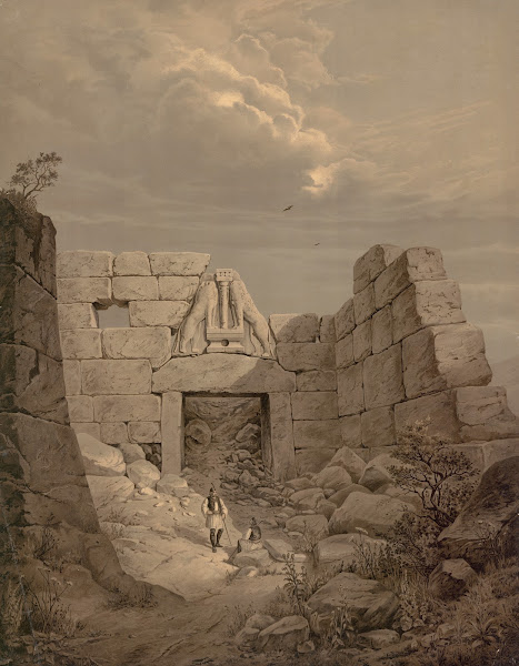The Lion Gate at Mycenae 1883