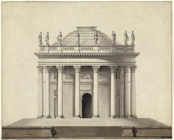 A Classical Temple c 1780